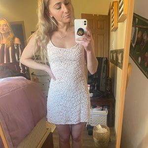 Light pink floral dress by JUMP Apparel size 1/2